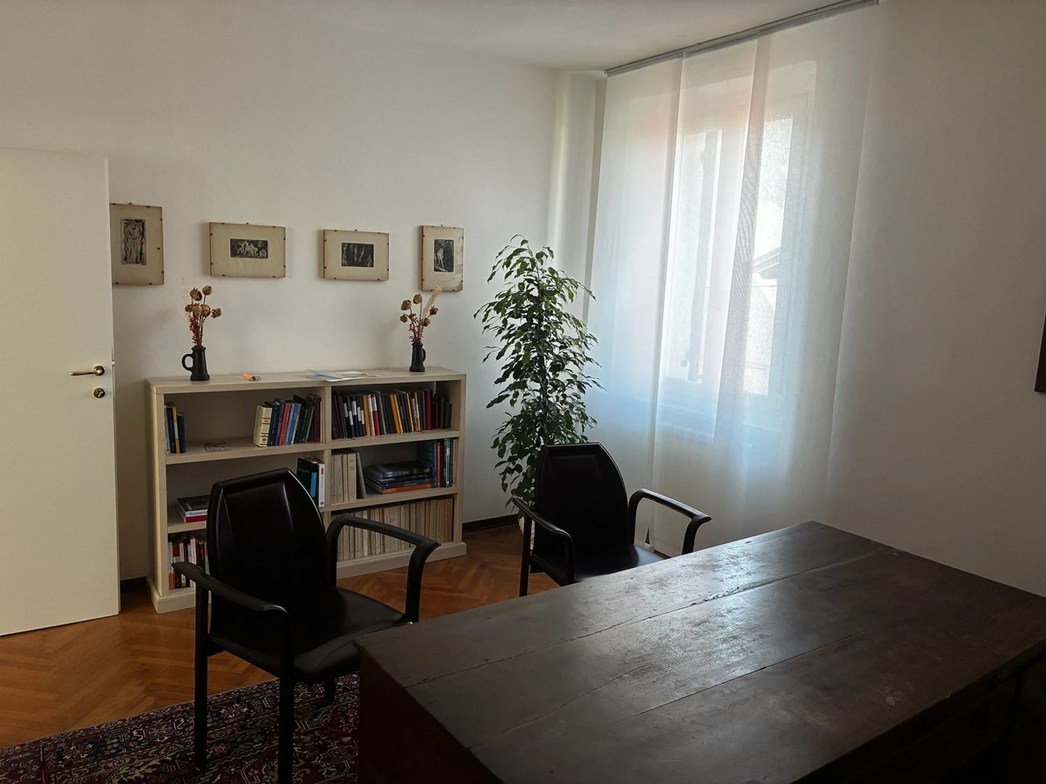 Interno dello studio di psicologia a Verona, zona Cittadella